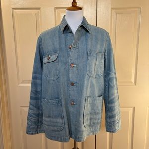 EUC Point Sur for J. Crew Denim Chore Coat